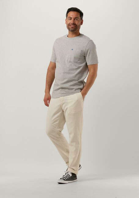 Graue SCOTCH & SODA T-shirt CREWNECK POCKET TEE - large