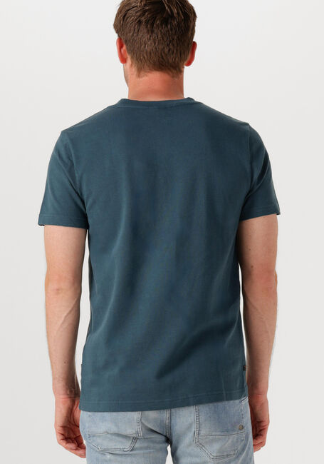 Blaue PME LEGEND T-shirt FLAT WAFFLE JERSEY - large