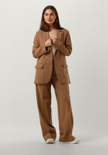 Braune SUMMUM Weite Hose TROUSERS WIDE LEG SOFT FOAM - large