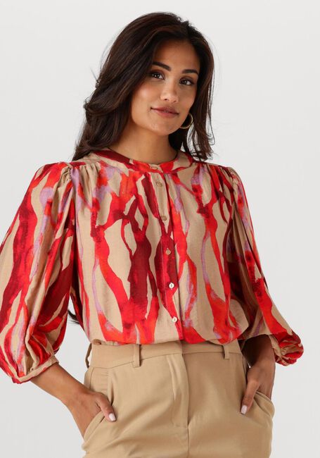 Mehrfarbige/Bunte MINUS Blusen RIKKI SHIRT - large