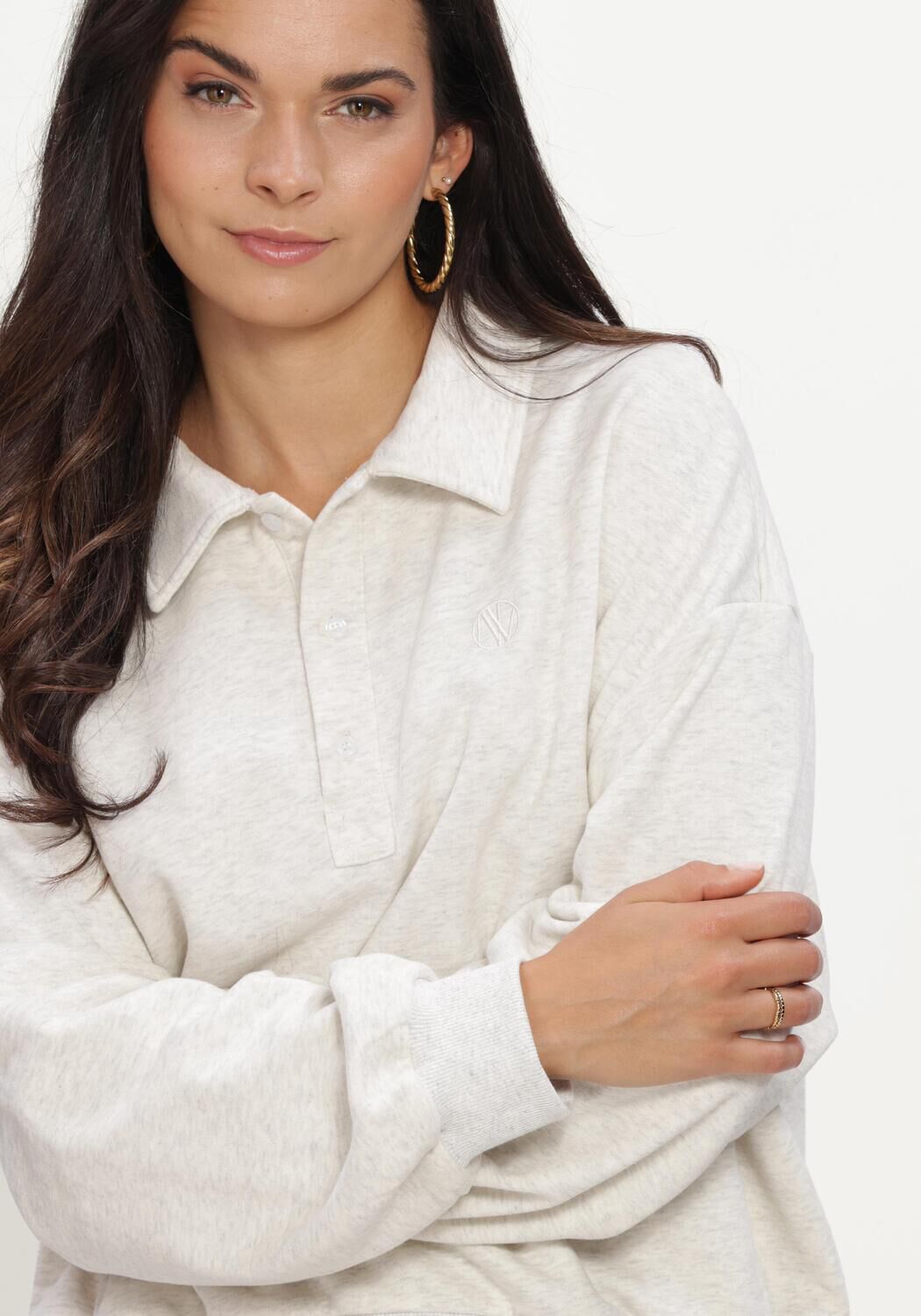 Ecru NOTRE-V Pullover NV-IRMEL - large