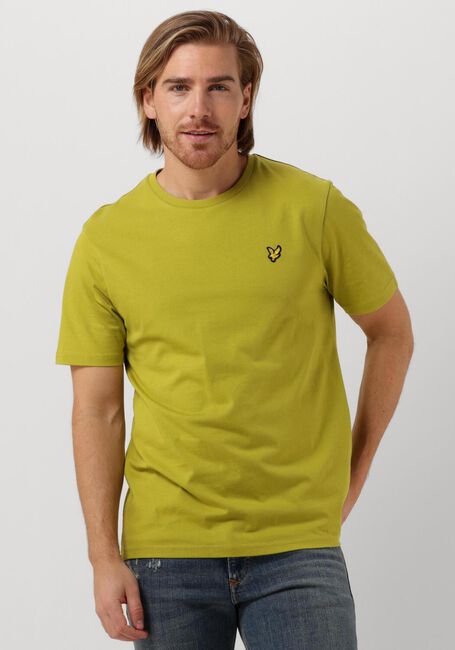 Grüne LYLE & SCOTT T-shirt PLAIN T-SHIRT - large