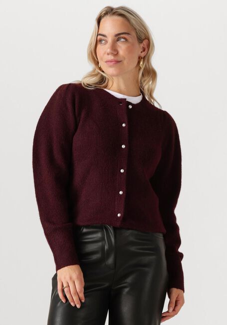 Bordeaux NOTRE-V Strickjacke NV-GRACE - large