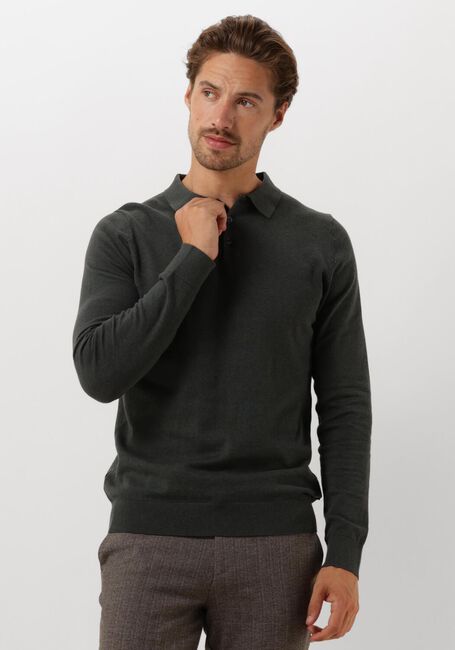 Grüne SAINT STEVE Polo-Shirt BEREND - large