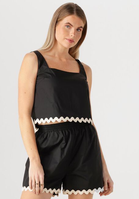 Schwarze NOTRE-V Top NV-FRANCINE - large