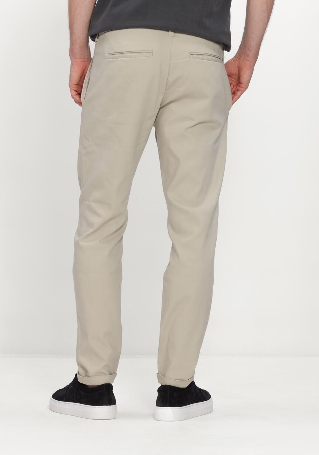 Sand CAST IRON Lange Hosen CYLAS TAPERED CHINO MEGDA POWER - large