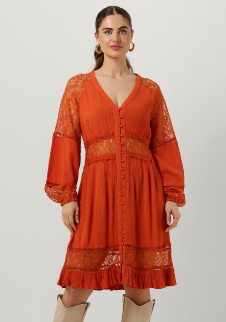 Orangene Y.A.S. Minikleid YASMEZA LS DRESS S. - large
