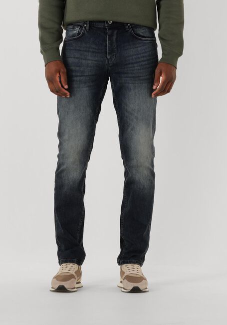 Dunkelblau PURE PATH Slim fit jeans THE RYAN SLIM FIT JEANS - large