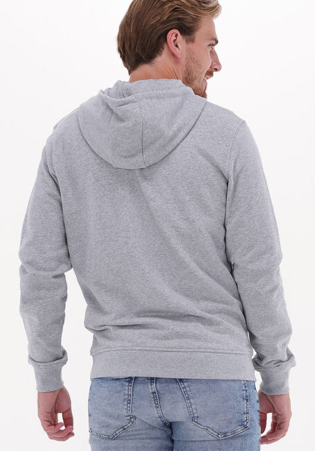 Hellgrau LYLE & SCOTT Strickjacke ZIP TROUGH HOODIE - large