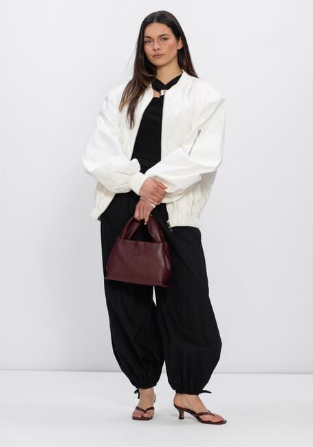 Schwarze NEO NOIR Weite Hose ROXANE BALLOON POPLIN PANTS - large