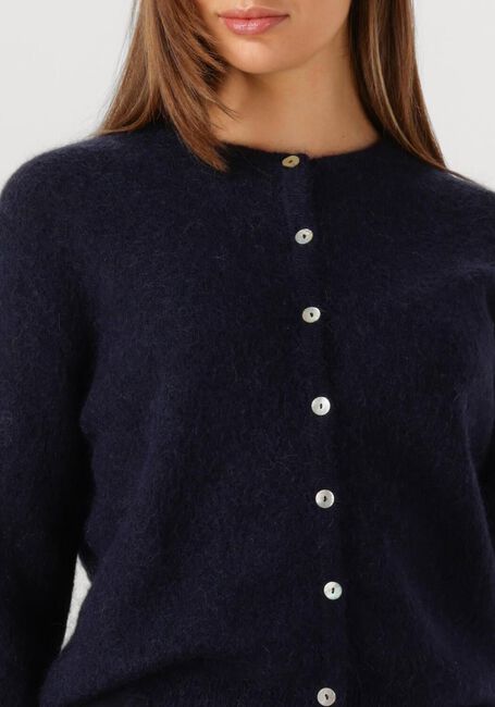 Dunkelblau STUDIO ANNELOES Pullover BIBI MOHAIR CARDIGAN - large
