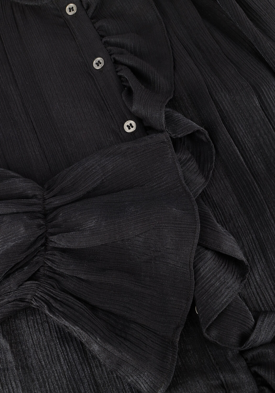 Graue CO'COUTURE Blusen MELINA FRILL SHIRT - large