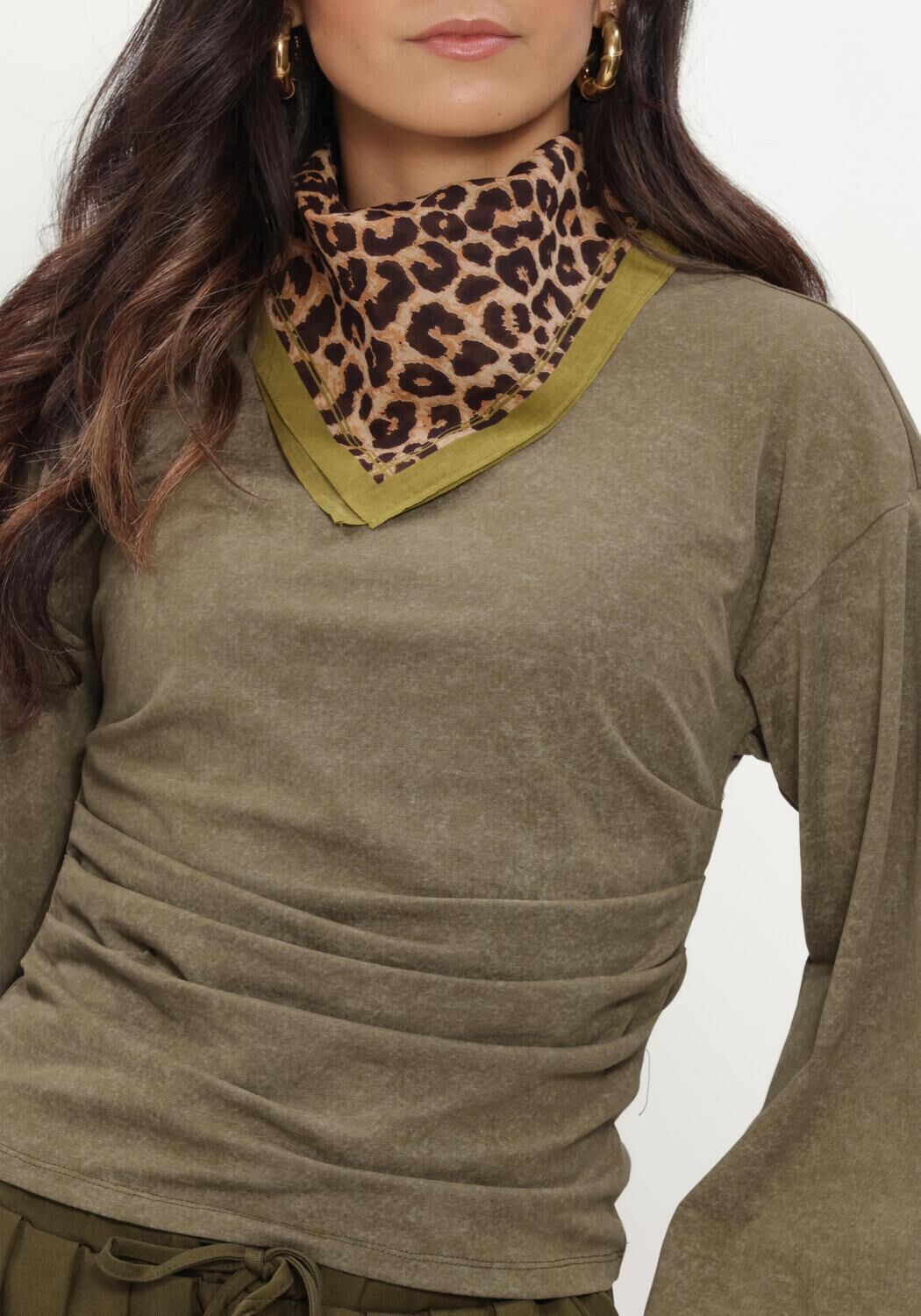 Gr&uuml;ne REFINED DEPARTMENT Pullover LADIES KNITTED LONGSLEEVE CRUZ - large