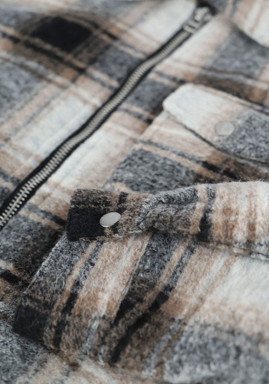 Mehrfarbige/Bunte GOOSECRAFT Jack GC SIN CITY WOOL OVERSHIRT - large