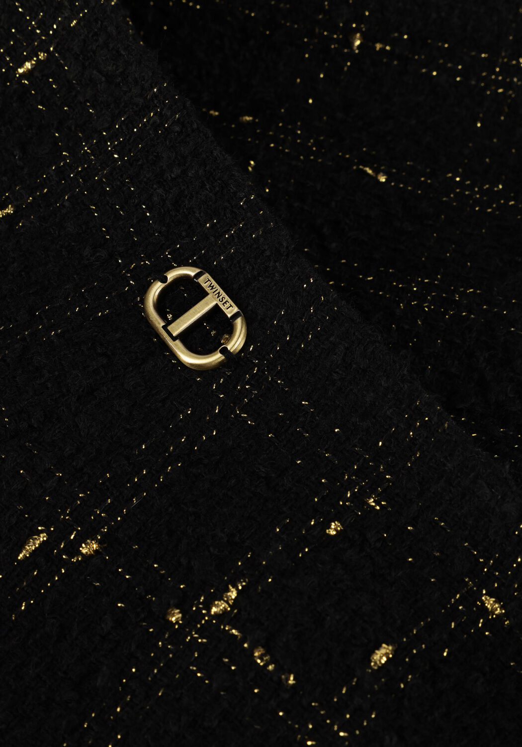 Schwarze TWINSET MILANO Hosen 242TT2152 - large