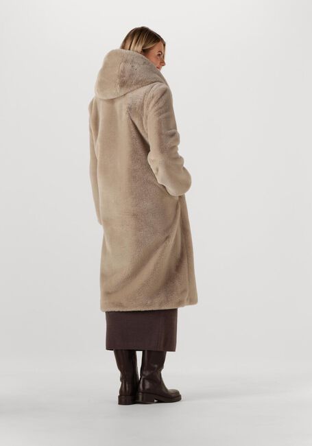 Beige MOSCOW Fake-Fur-Jack 08-08-EVELYN-3 - large