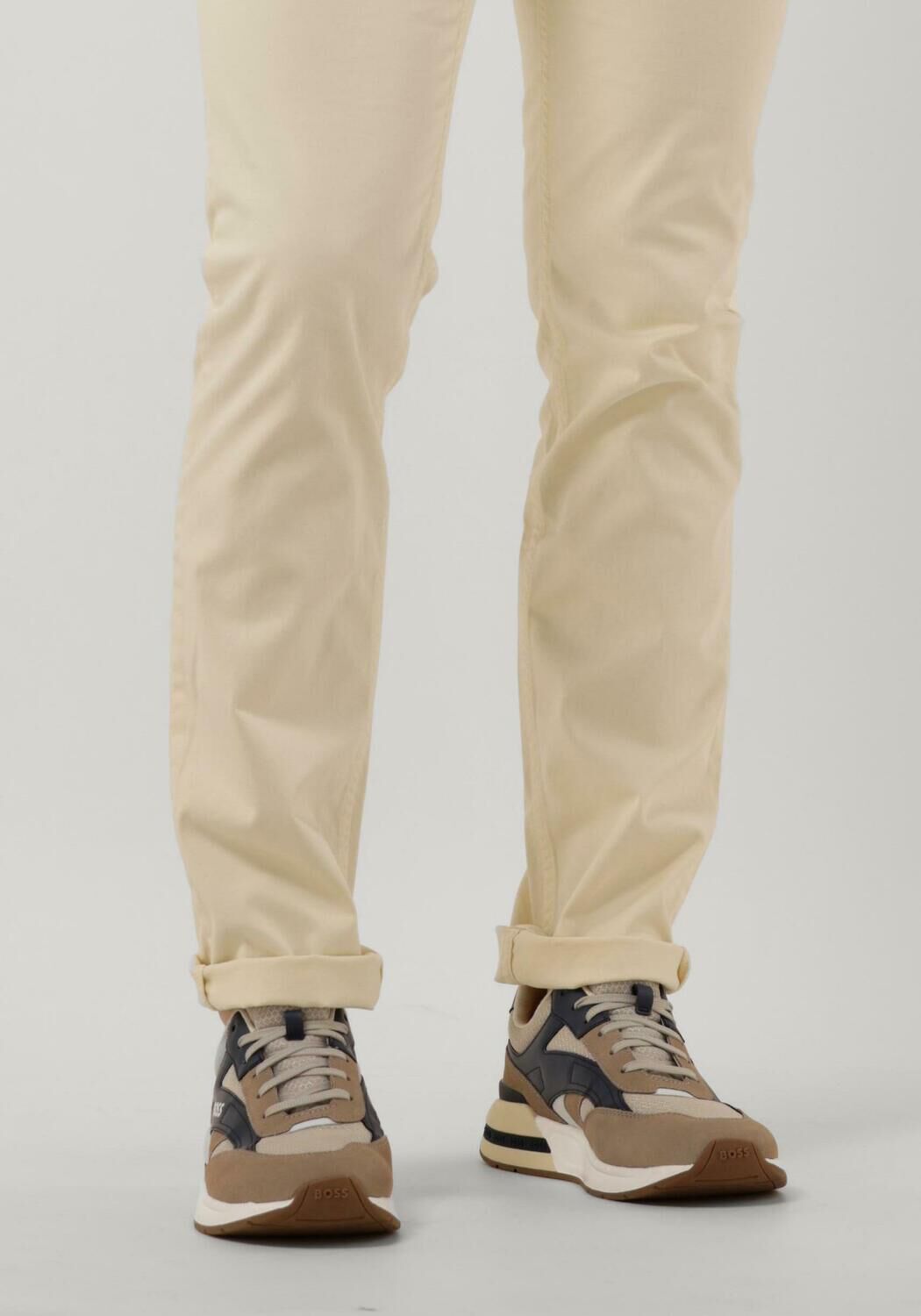 Beige BOSS Sneaker Low KURT RUNN - large