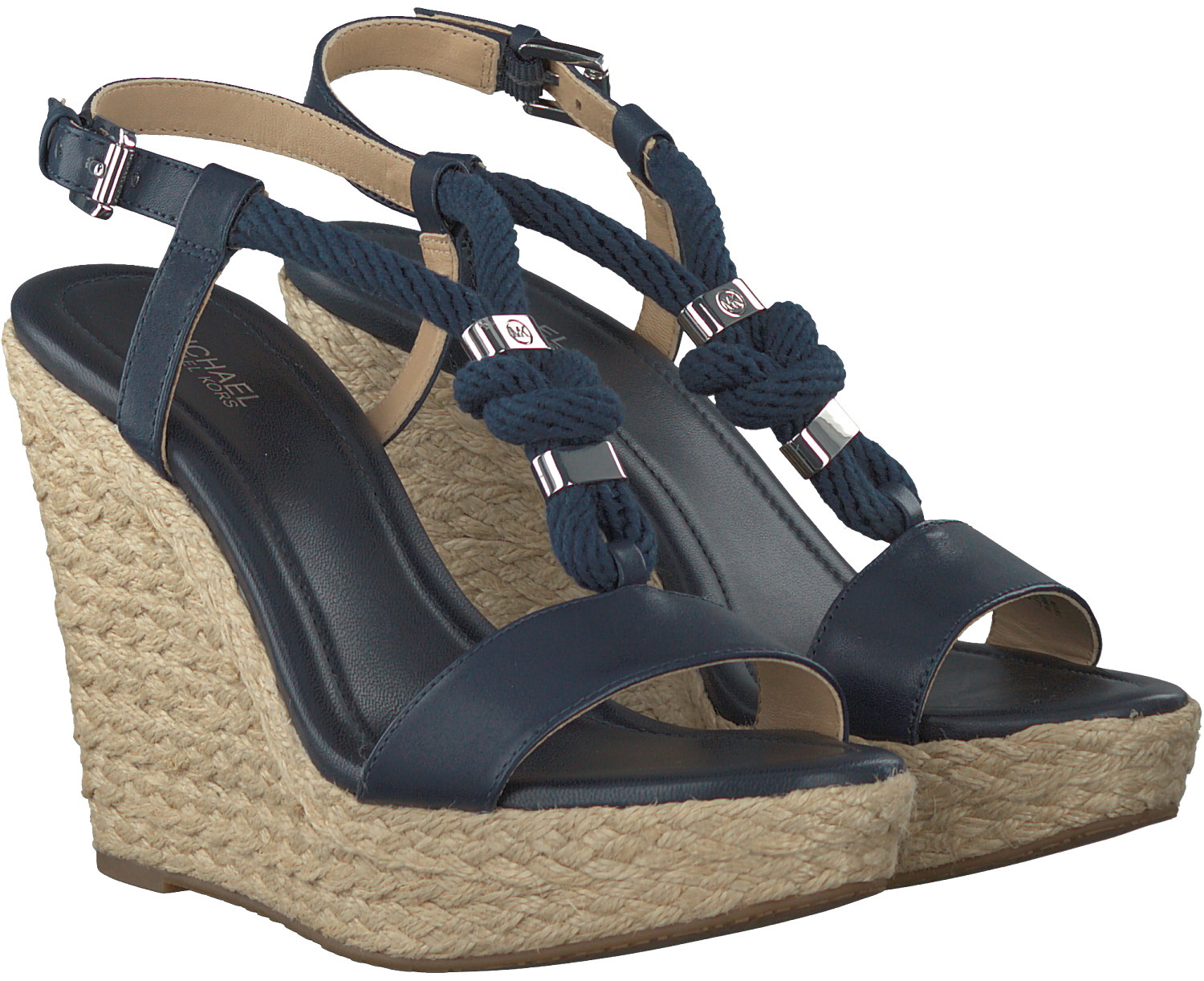 Blaue Michael Kors Sandalen Holly Wedge Omoda