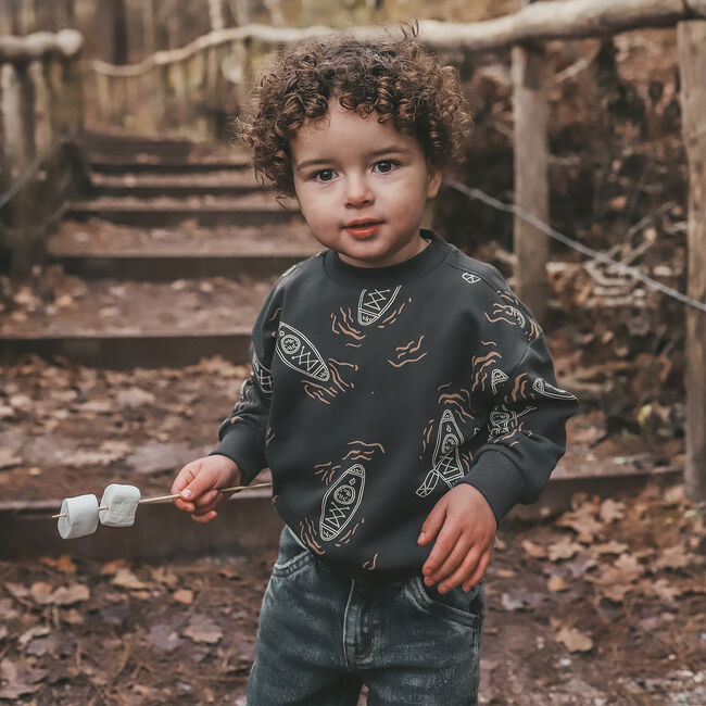 Dunkelgrau YOUR WISHES Pullover CANOE RELAXED SWEATER - large