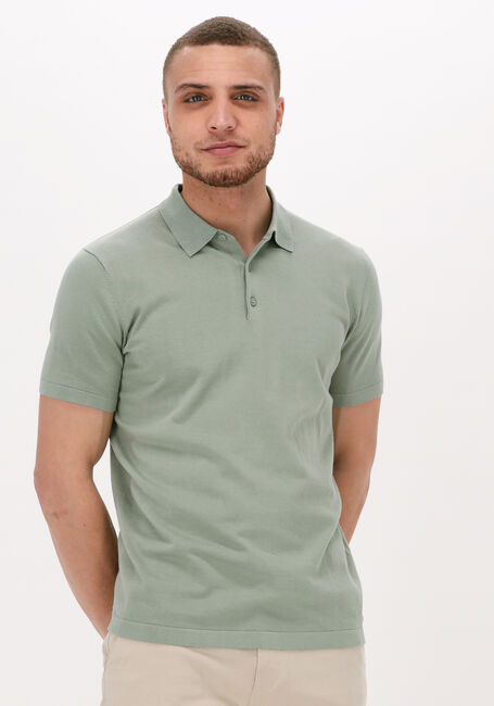 Grüne DSTREZZED Polo-Shirt POLO S/S COTTON KNIT - large