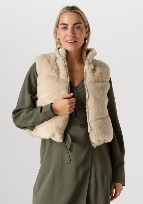 Beige ANOTHER LABEL Bodywarmer ELLIS - large