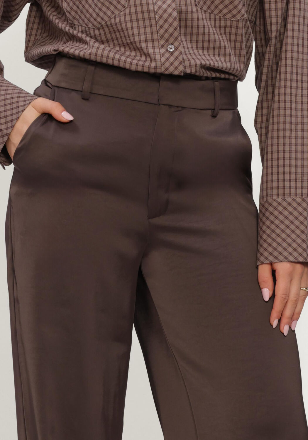 Braune NOTRE-V Weite Hose NV-INNE - large