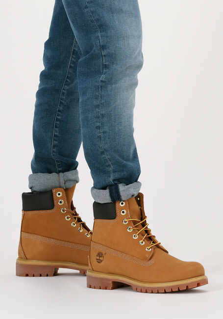 Camelfarbene TIMBERLAND Schnürboots 6INCH PREMIUM BOOT M - large