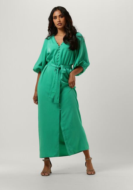 Grüne FREEBIRD Maxikleid WV-WASH-SATIN-VIS-23-1 - large