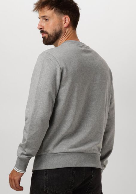Graue FRED PERRY Pullover CREW NECK SWEATSHIRT - large