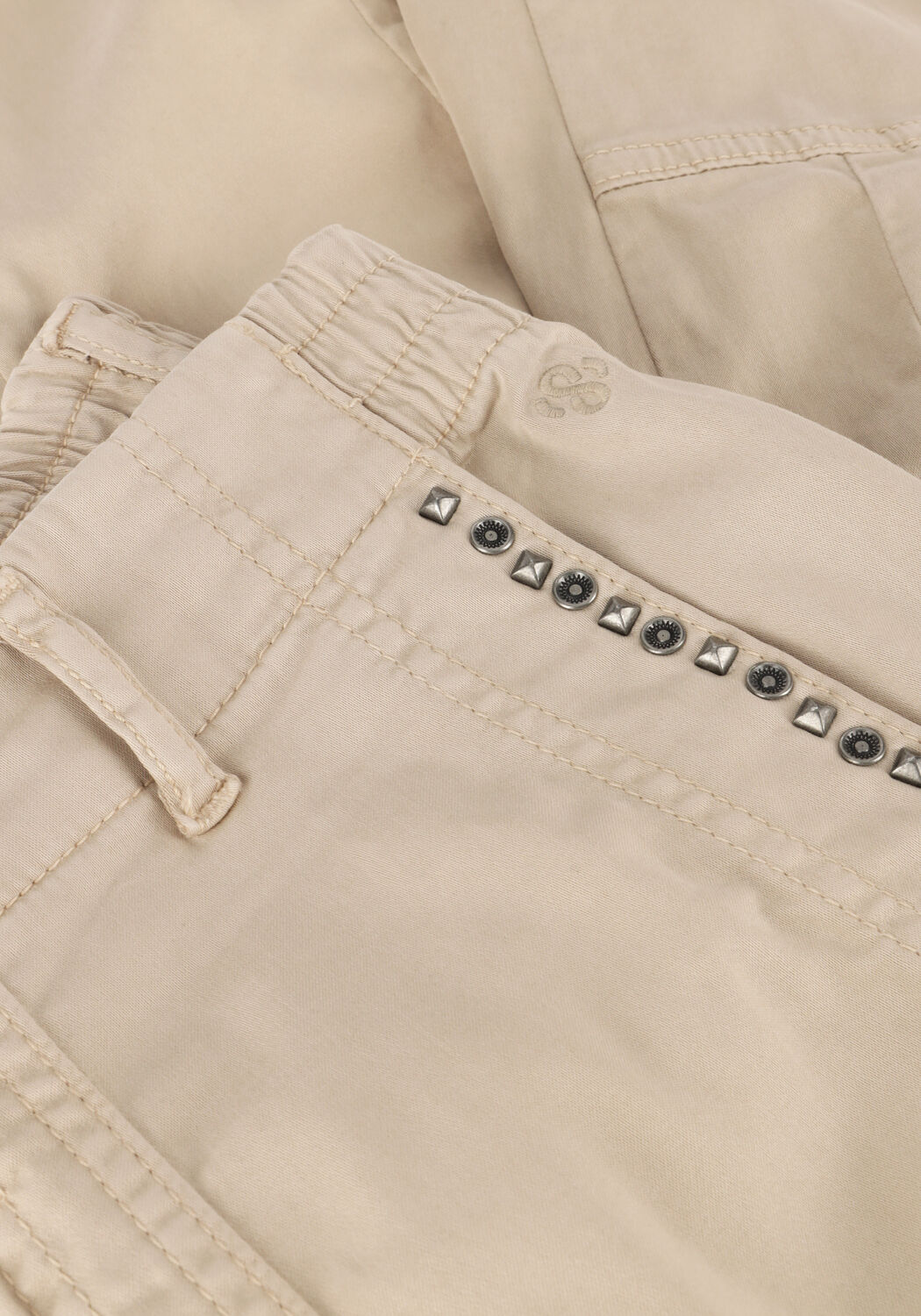 Beige SUMMUM Cargohosen CARGO PANTS SOFT STRETCH - large