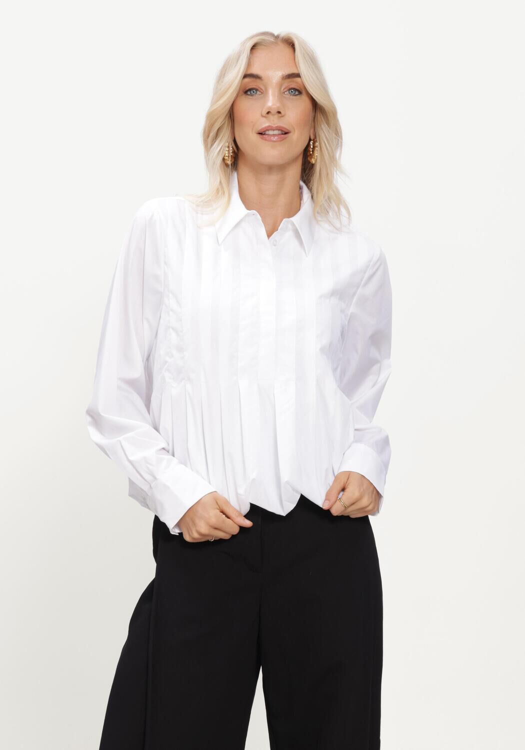 Wei&szlig;e COPENHAGEN MUSE Blusen CMPLEAT-SHIRT - large