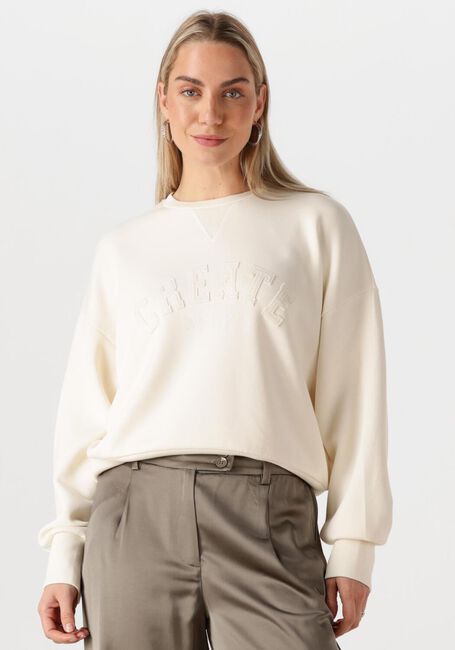 Ecru MOS MOSH Pullover MMCELLI O-LS SWEATSHIRT - large