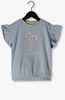 Hellblau LIKE FLO T-shirt SS SWEATER CROCHET FLOWER - medium
