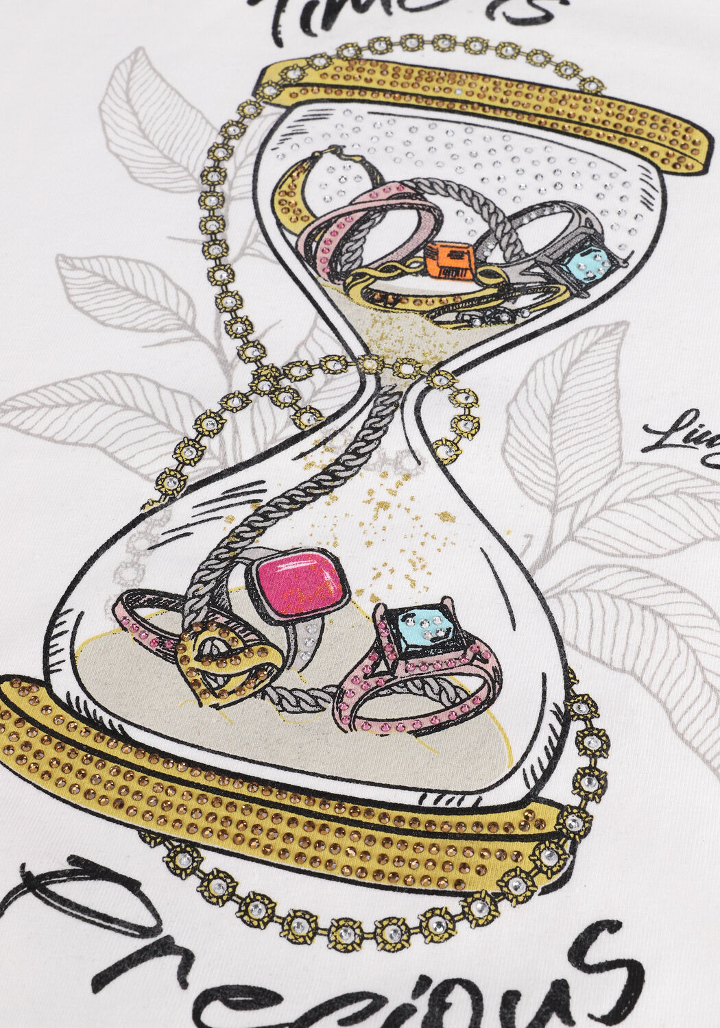 Wei&szlig;e LIU JO T-shirt ECS T-SHIRT MODA M/C B. - large