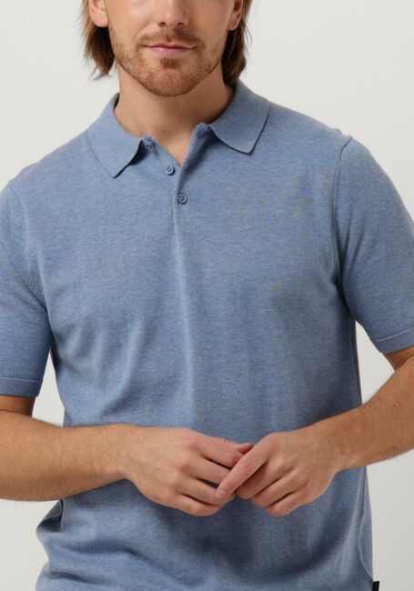 Hellblau SAINT STEVE Polo-Shirt CHRIS - large