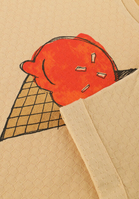 Sand Sproet & Sprout Top BOXY T-SHIRT ICECREM - large