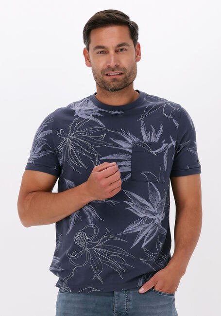 Dunkelgrau CAST IRON T-shirt SHORT SLEEVE R-NECK REGULAR FIT TWILL JERSEY - large
