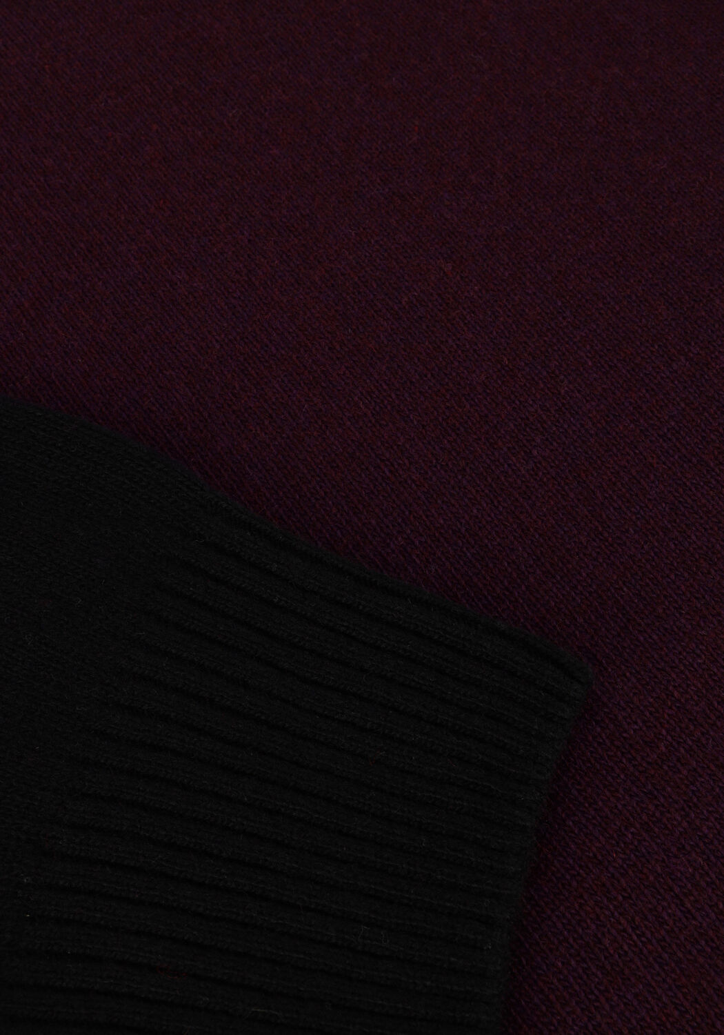 Schwarze VANILIA Pullover COLOURBLOCKING SWEATER - large