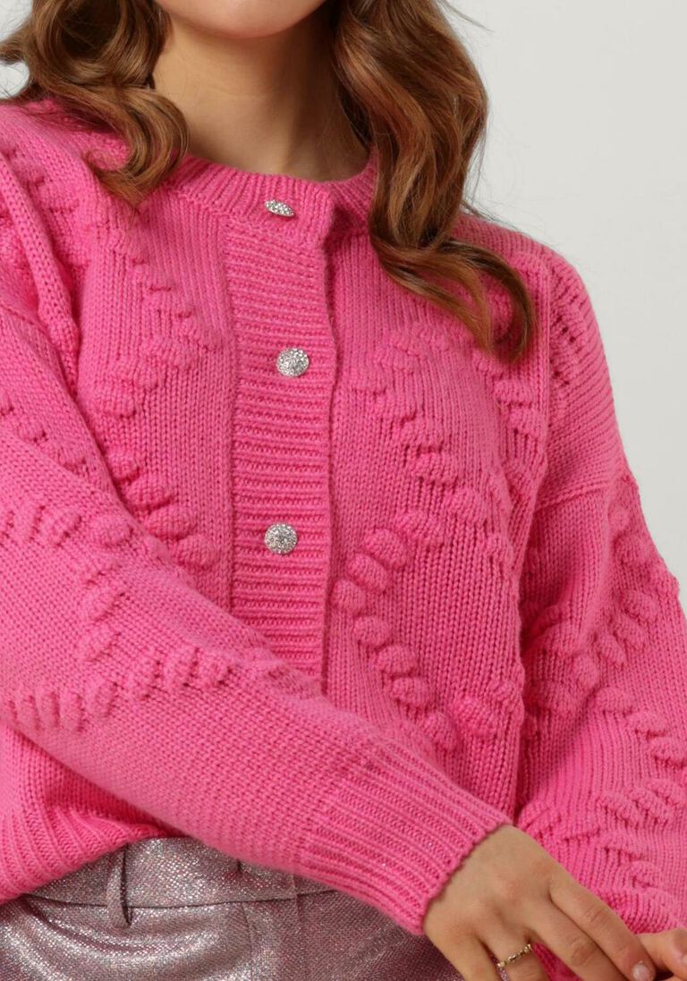 rosane co'couture strickjacke bubble knit cardigan
