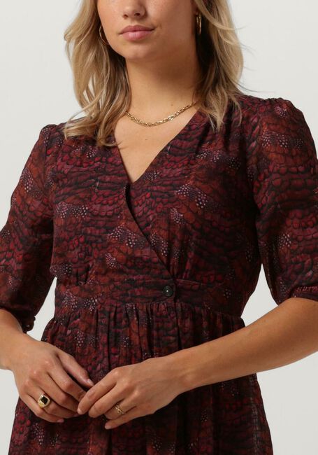 Bordeaux SCOTCH & SODA Minikleid WRAP MINI DRESS - large
