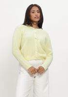 Gelbe AMERICAN VINTAGE Strickjacke VITOW