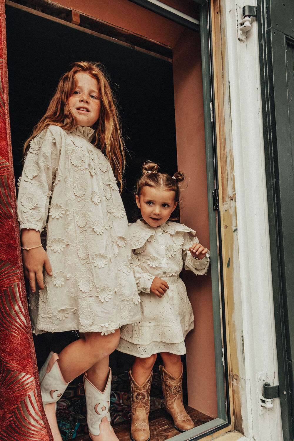 Creme BAJE STUDIO Minikleid YALA - large