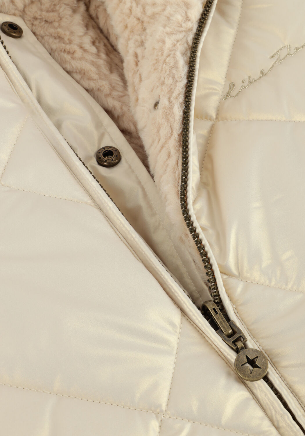 Creme LIKE FLO Wattierte Jack ARIANA - large