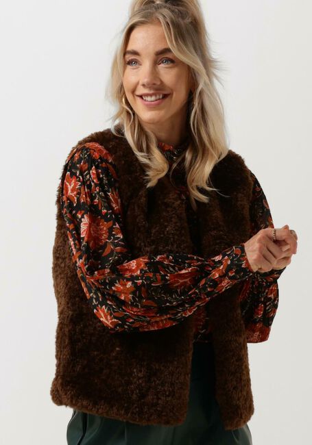 Braune MKT STUDIO Gilet GOLDEN - large