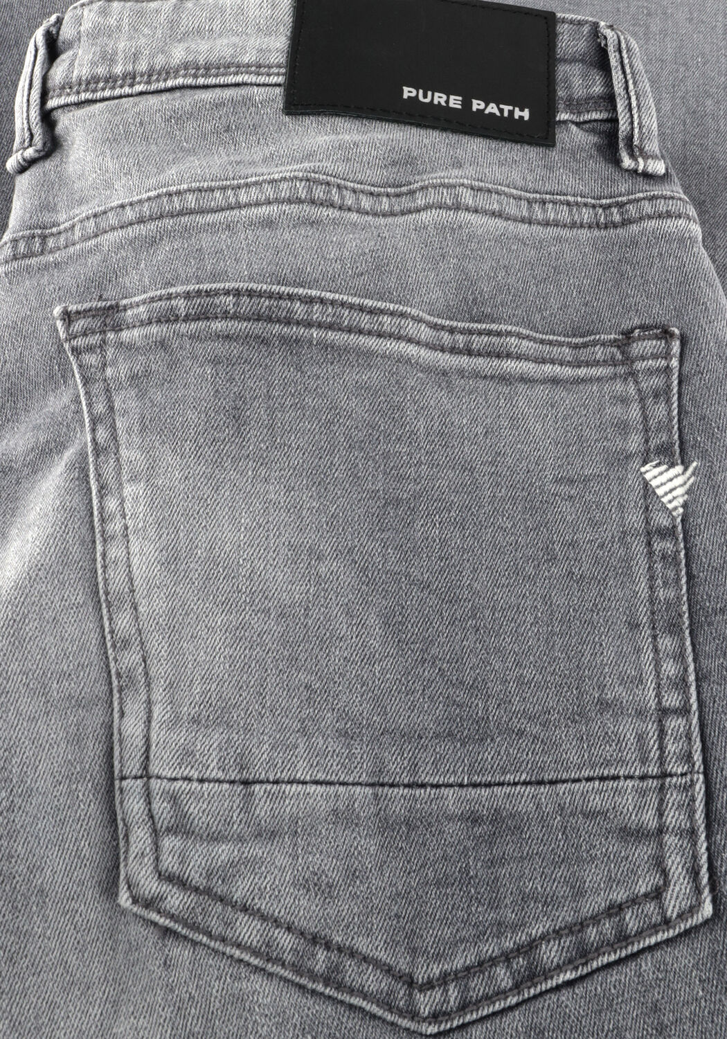 Graue PURE PATH Slim fit jeans THE JONE SKINNY FIT JEANS - large