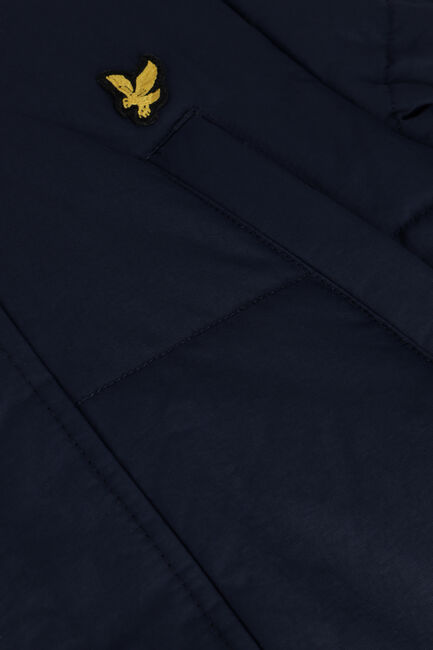 Blaue LYLE & SCOTT  FUR TRIM CLASSIC PARKA COAT - large