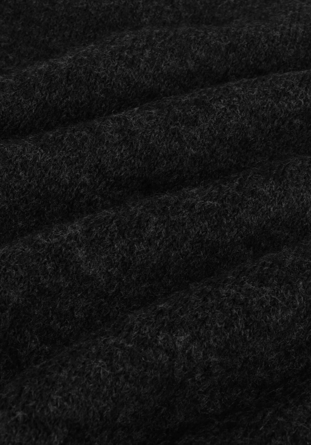 Dunkelgrau OBJECT Midikleid OBJGEROMIA L/S O-NECK KNIT - large