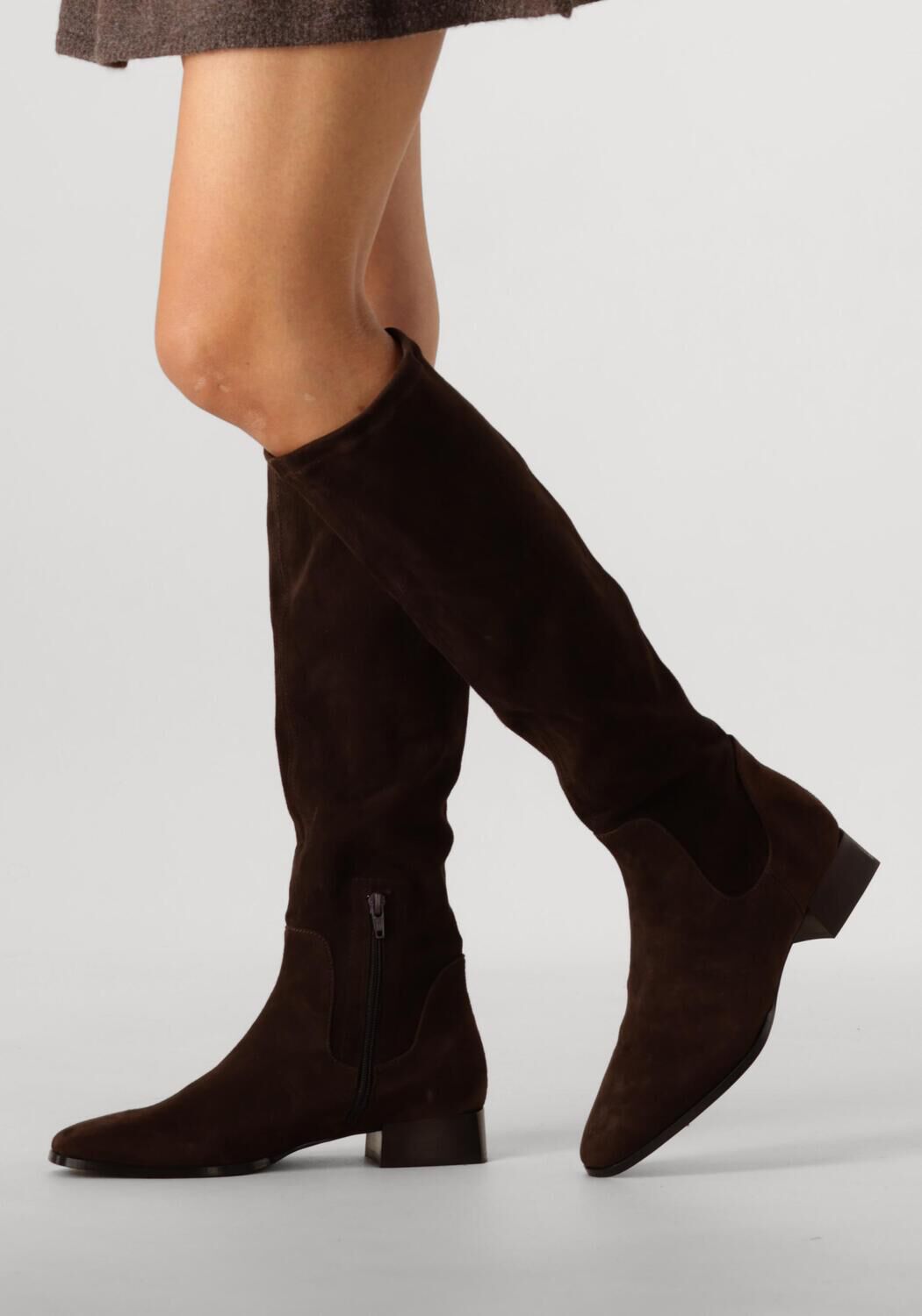 Braune NOTRE-V Hohe Stiefel 15180 - large