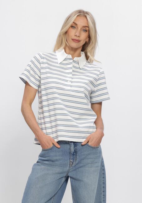 Wei&szlig;e MY ESSENTIAL WARDROBE Tops & T-shirts MWASLA POLO TEE - large