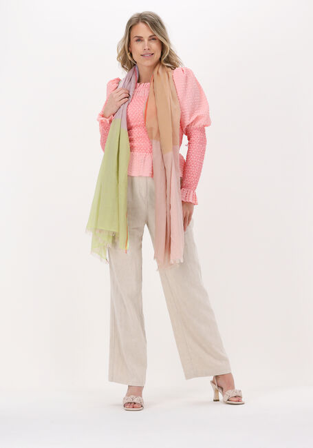 Mehrfarbige/Bunte BECKSONDERGAARD Schal VIKKO COWEA SCARF - large